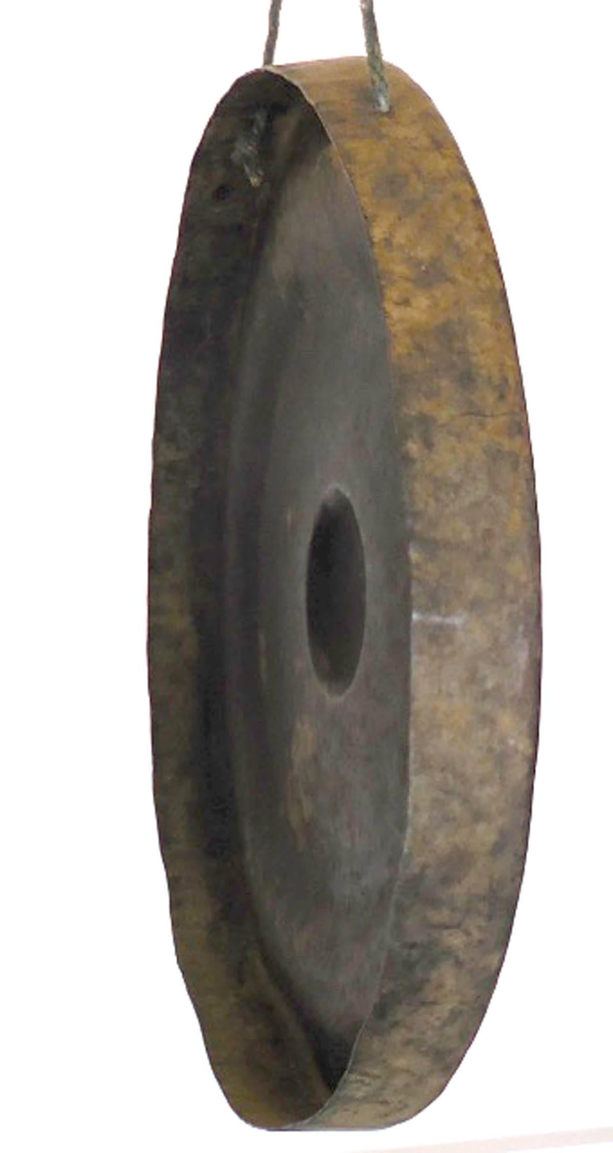 19th Century Bronze Japanese Temple Gong 1