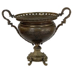 Jardiniere en bronze du 19e siècle