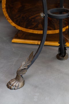 19th Century Bronze Jardiniere on Stand