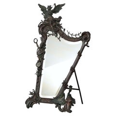 19th Century Bronze Mirror