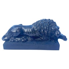 Modèle de lion en bronze du 19e siècle