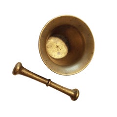19th Century Bronze Mortar