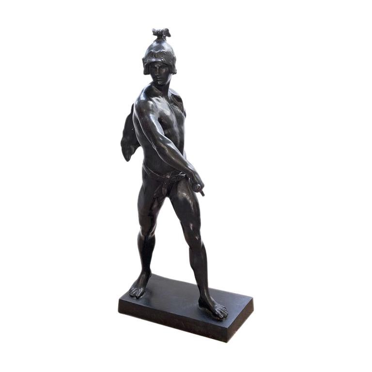 19th Century Bronze of a Roman Soldier