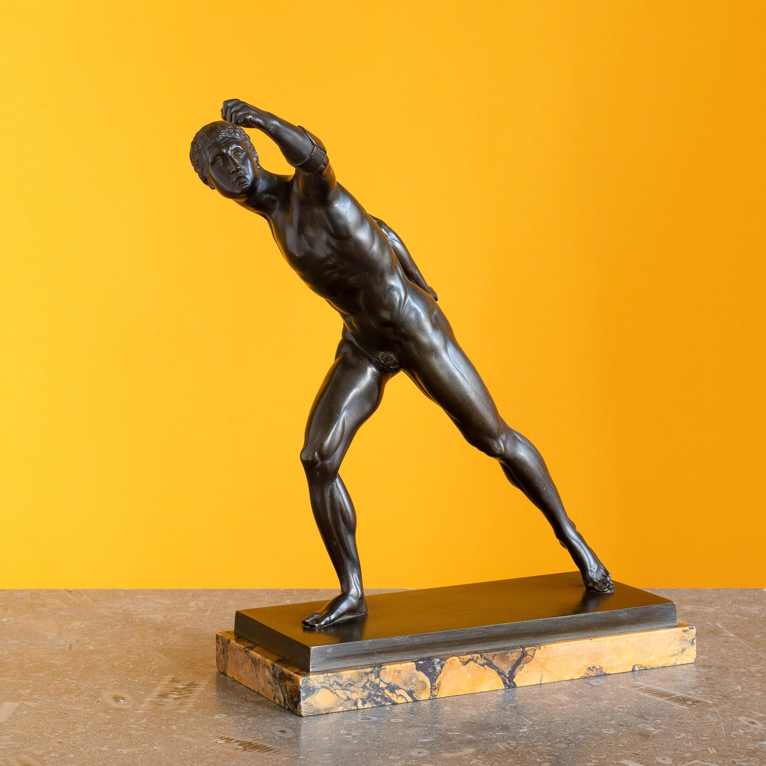 19th Century Bronze of the Borghese Gladiator For Sale 6