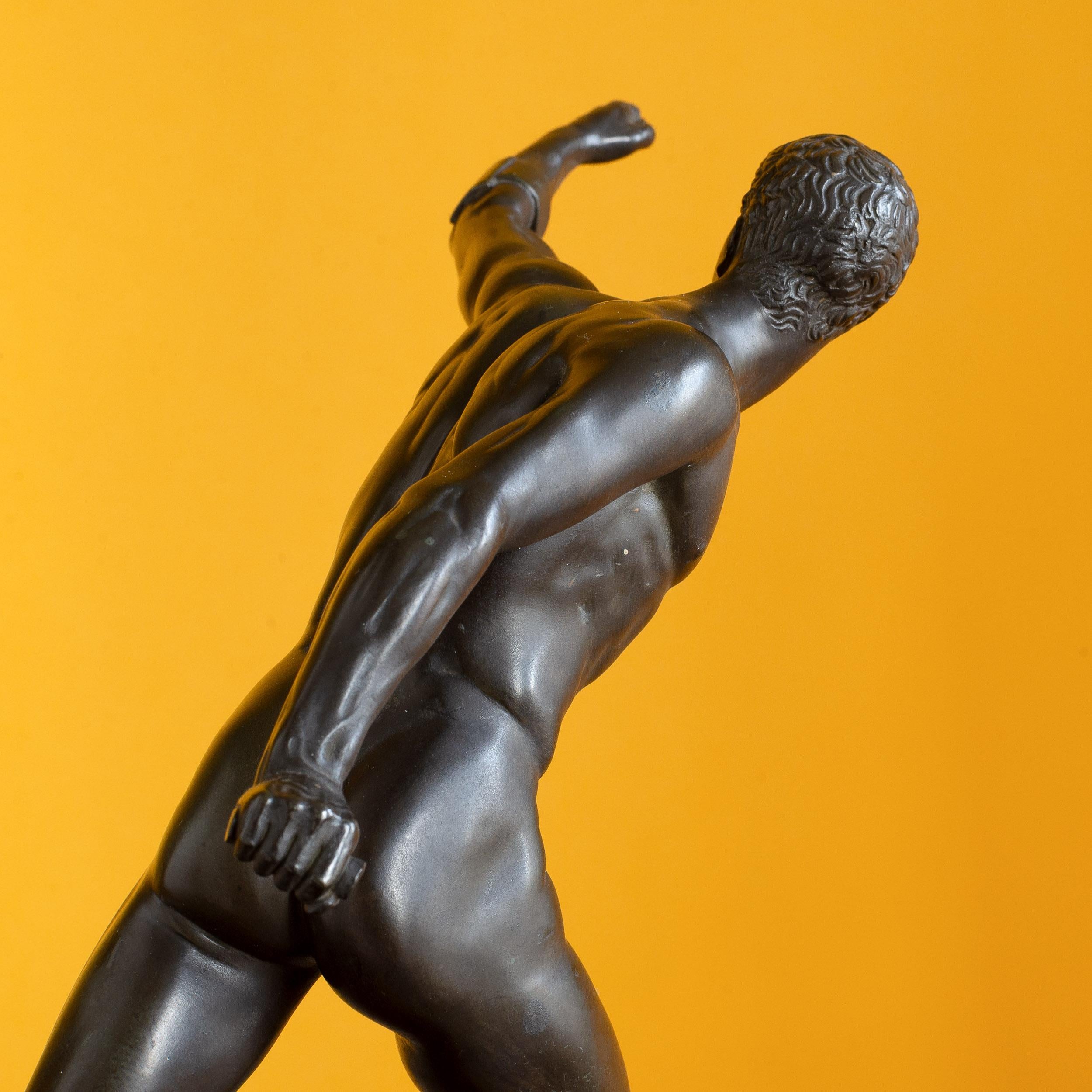 19th Century Bronze of the Borghese Gladiator For Sale 8