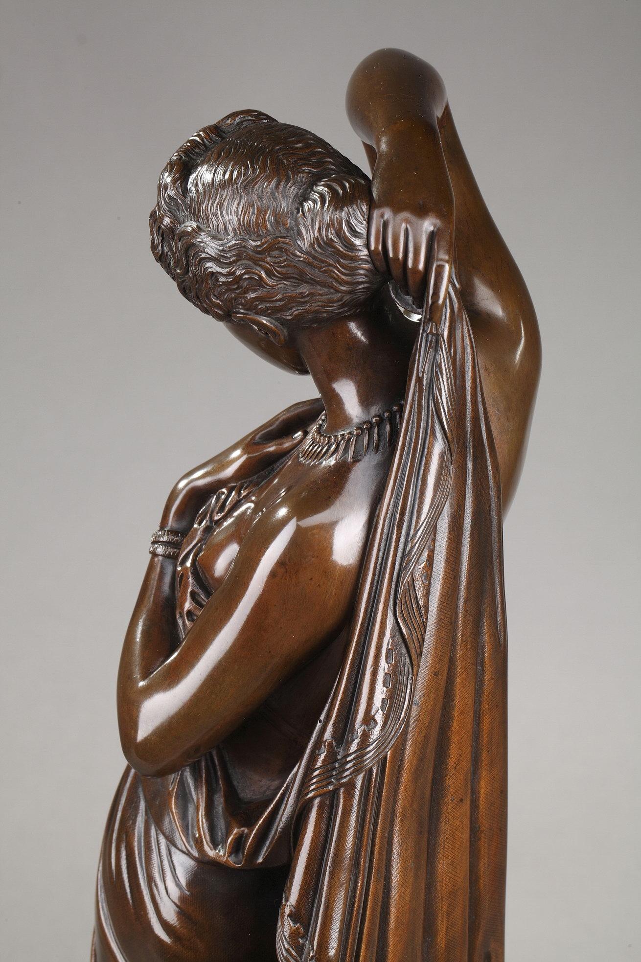 19th Century Bronze Phryné by James Pradier, 1790-1852 1