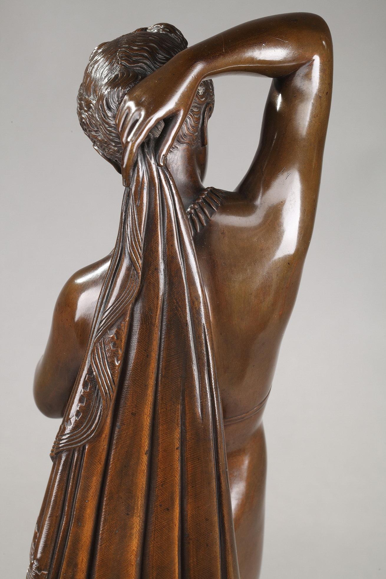 19th Century Bronze Phryné by James Pradier, 1790-1852 3