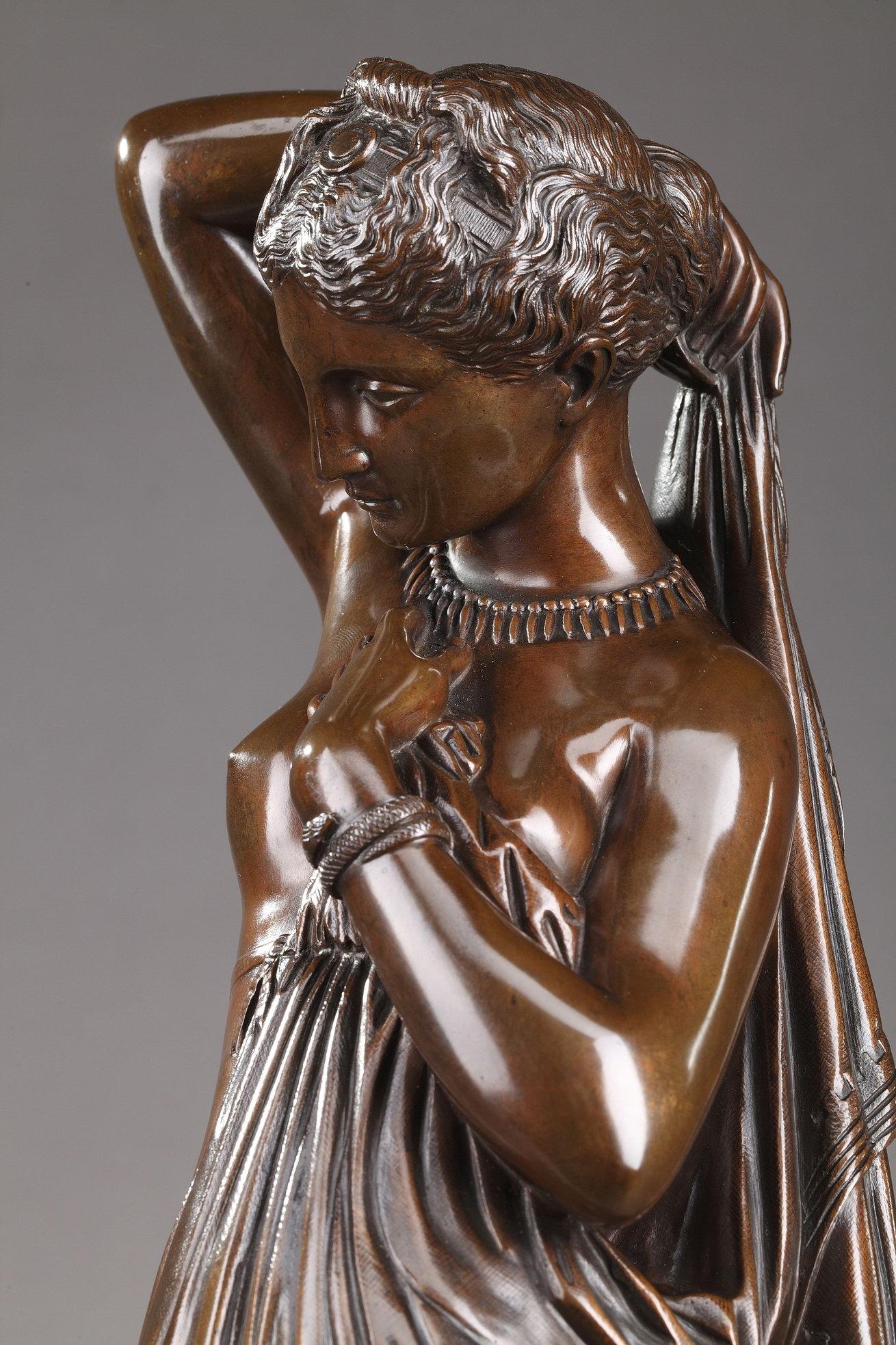 19th Century Bronze Phryné by James Pradier, 1790-1852 4
