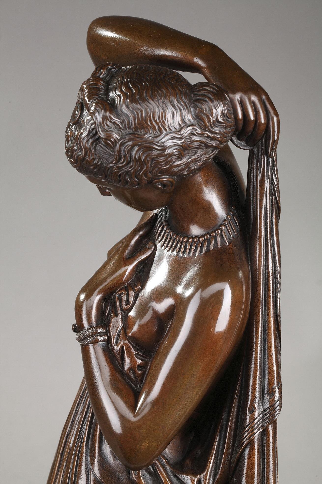 19th Century Bronze Phryné by James Pradier, 1790-1852 6