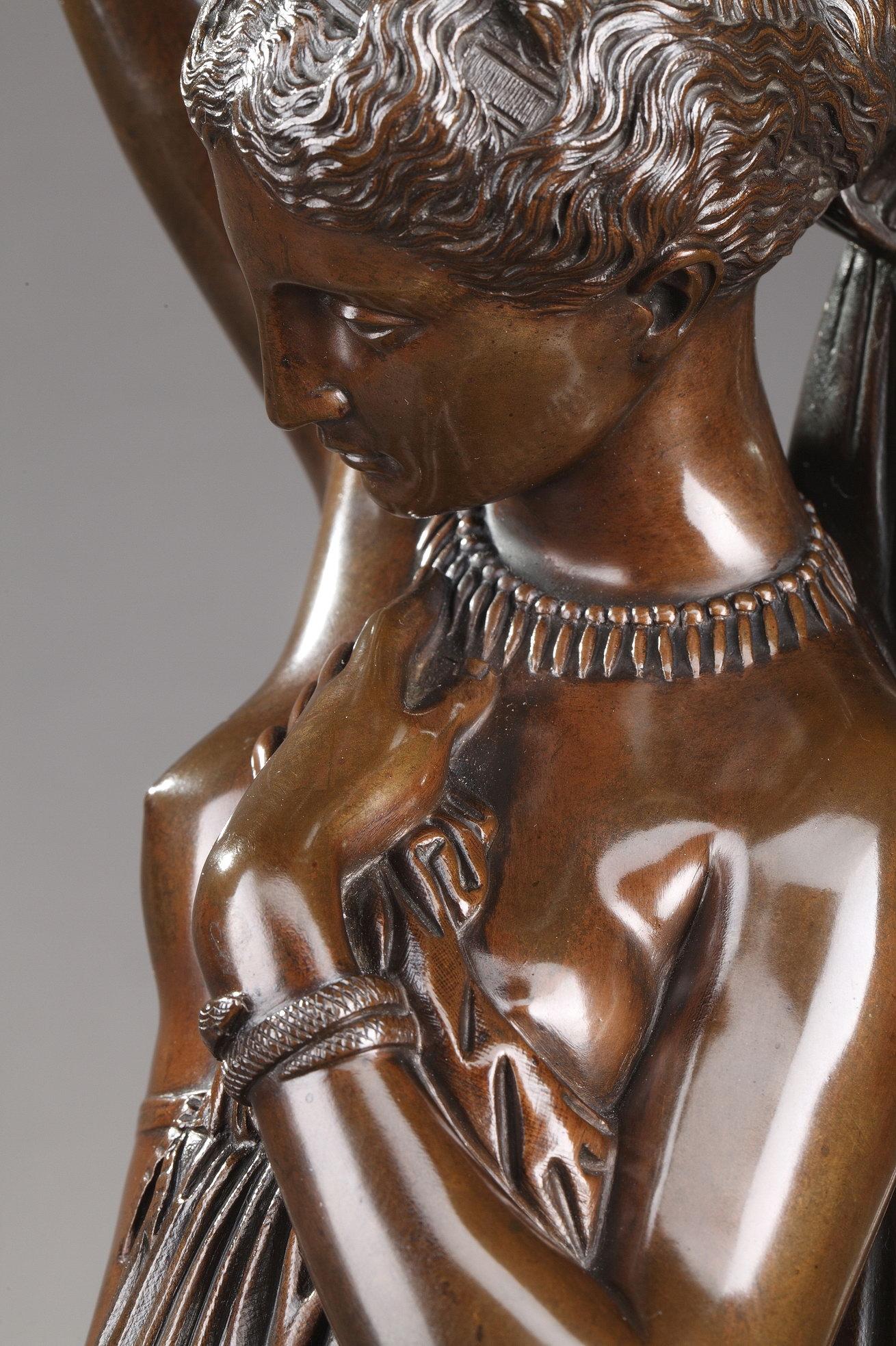 19th Century Bronze Phryné by James Pradier, 1790-1852 7