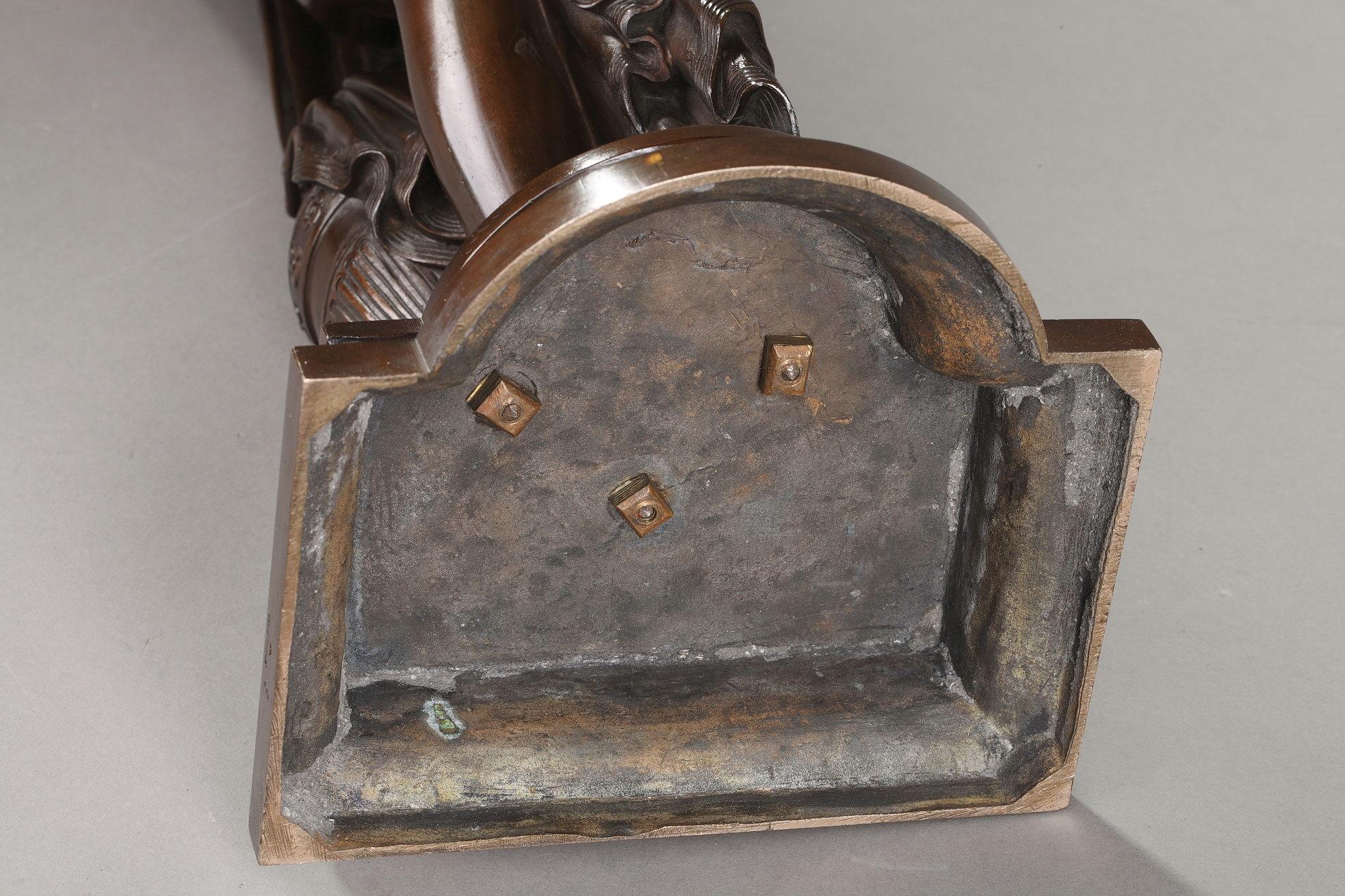 phryné en bronze du XIXe siècle par James Pradier:: 1790-1852 10