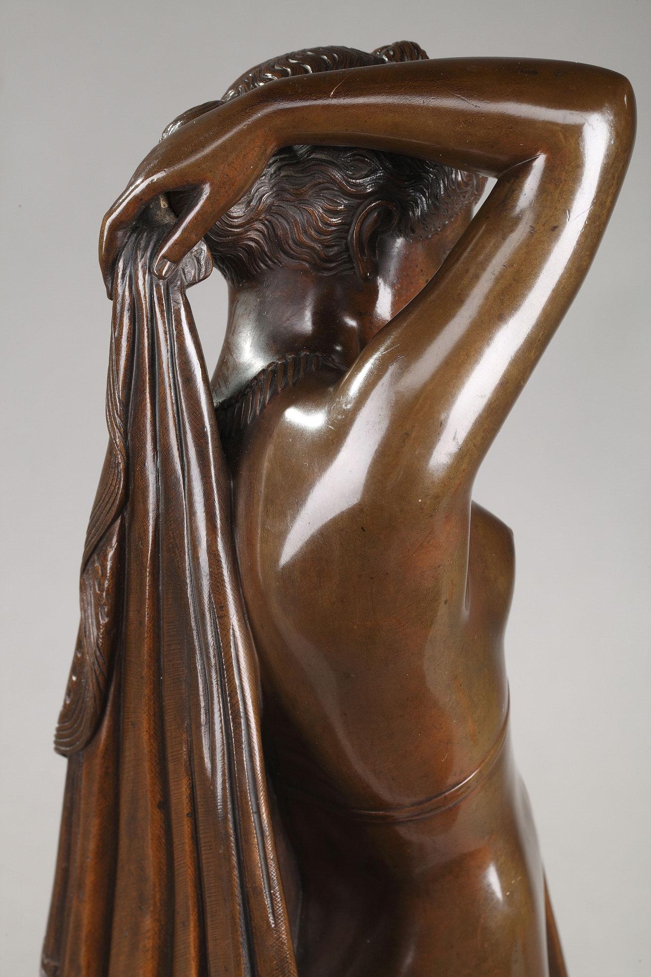 19th Century Bronze Phryné by James Pradier, 1790-1852 In Good Condition In Paris, FR