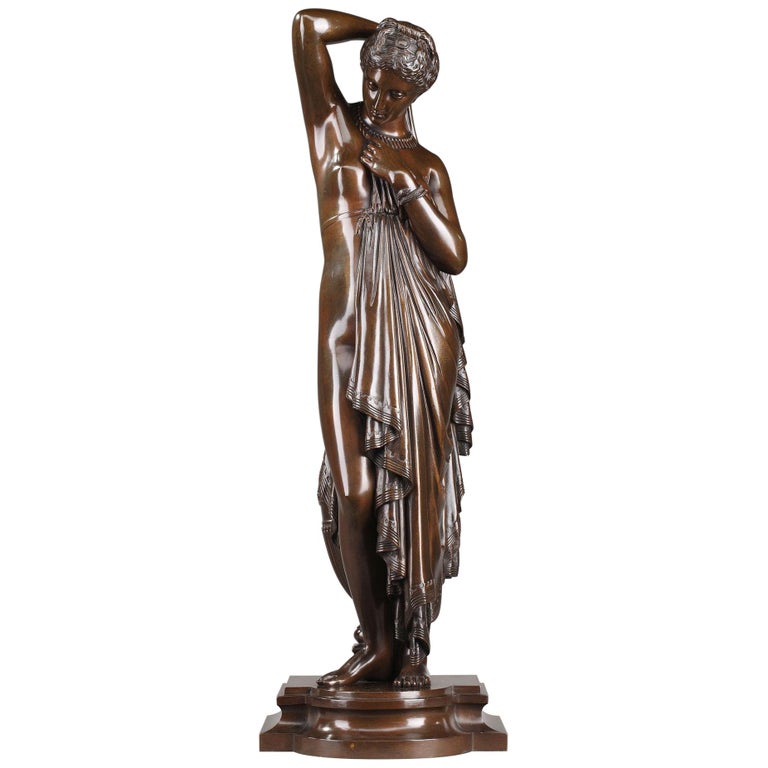 19th Century Bronze Phryné by James Pradier, 1790-1852 at 1stDibs | phrynée