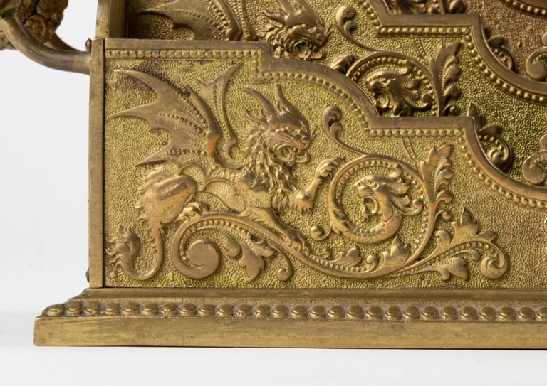 19th Century Bronze Renaissance Style Letter Rack at 1stDibs