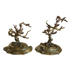 19th Century Bronze Ring Holder from France