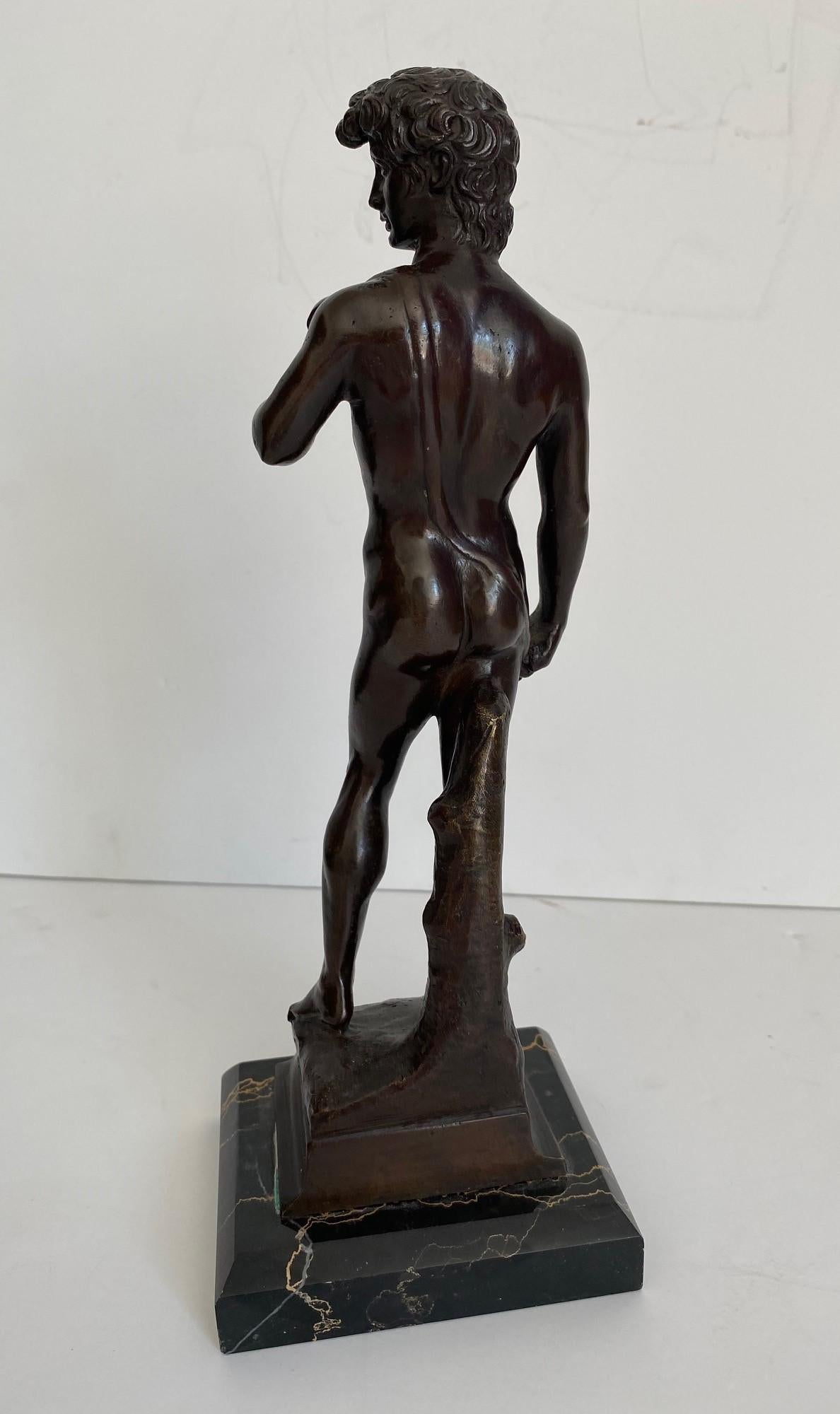 19th Century Bronze Roman Figurine In Good Condition For Sale In Pomona, CA