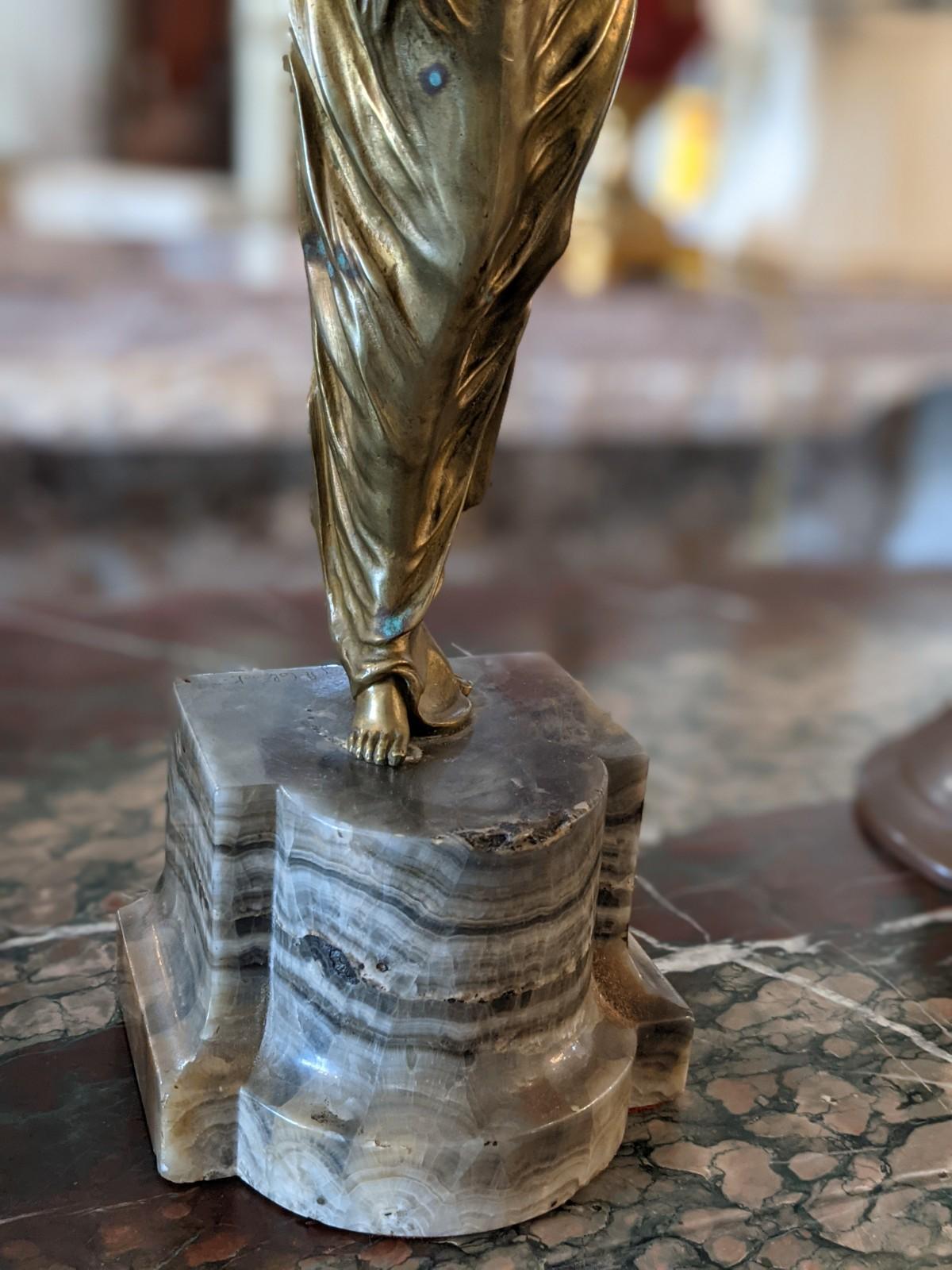19th Century Bronze Sculpture from France In Good Condition For Sale In Dallas, TX