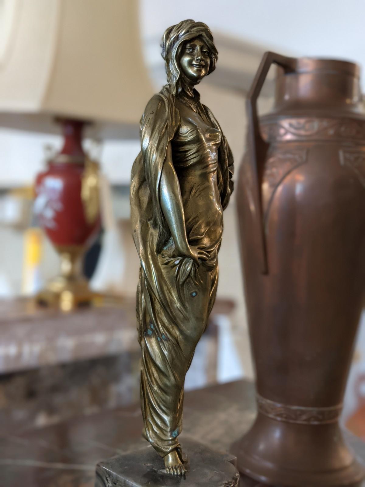 19th Century Bronze Sculpture from France For Sale 1