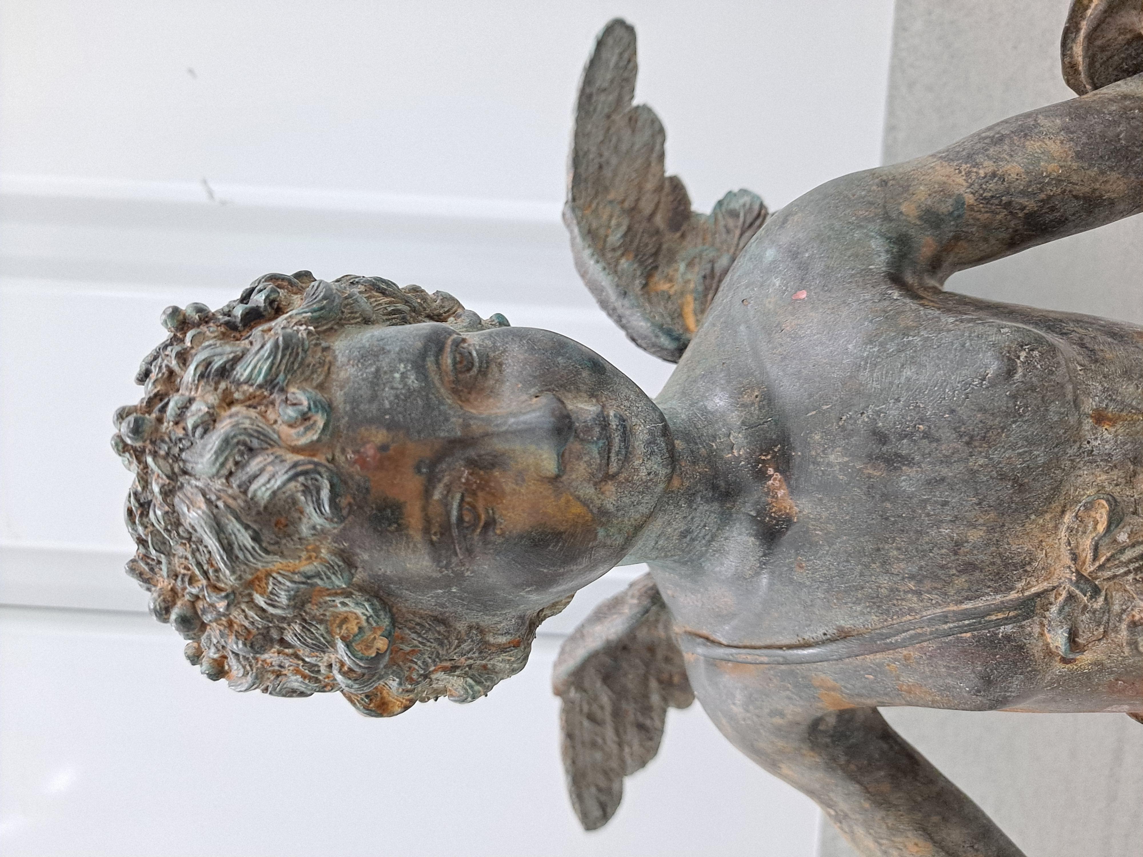Sculpture de Cupidon du 19ème siècle d'après Pierre Chenet en vente 5