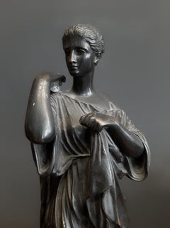 19th Century Bronze sculpture of Diana of Gabii, Grand Tour