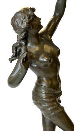 19th Century Bronze Sculpture of Greek Goddess Aphrodite