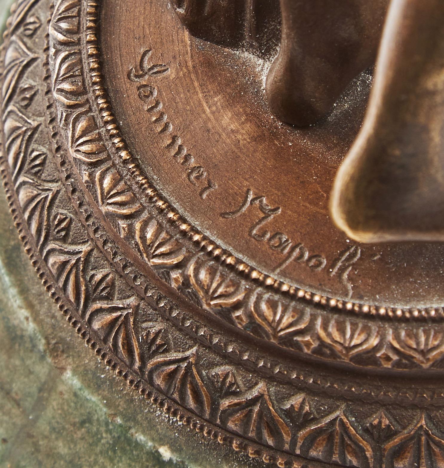 Bronzo Scultura in bronzo del XIX secolo, Venere Callipigia, Grand Tour, Sommer Napoli in vendita