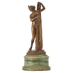 Scultura in bronzo del XIX secolo, Venere Callipigia, Grand Tour, Sommer Napoli