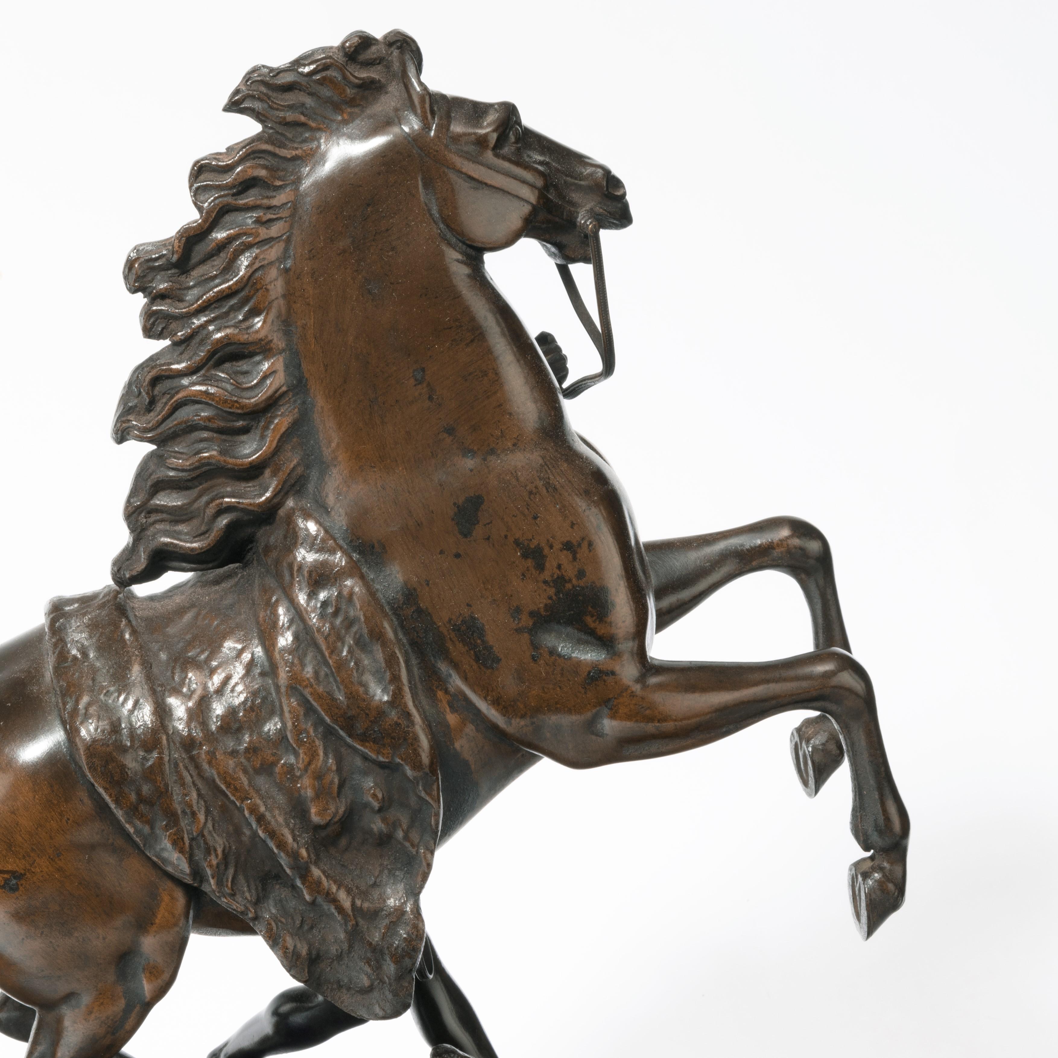 19th Century Bronze Sculptures of the Marly Horses 3