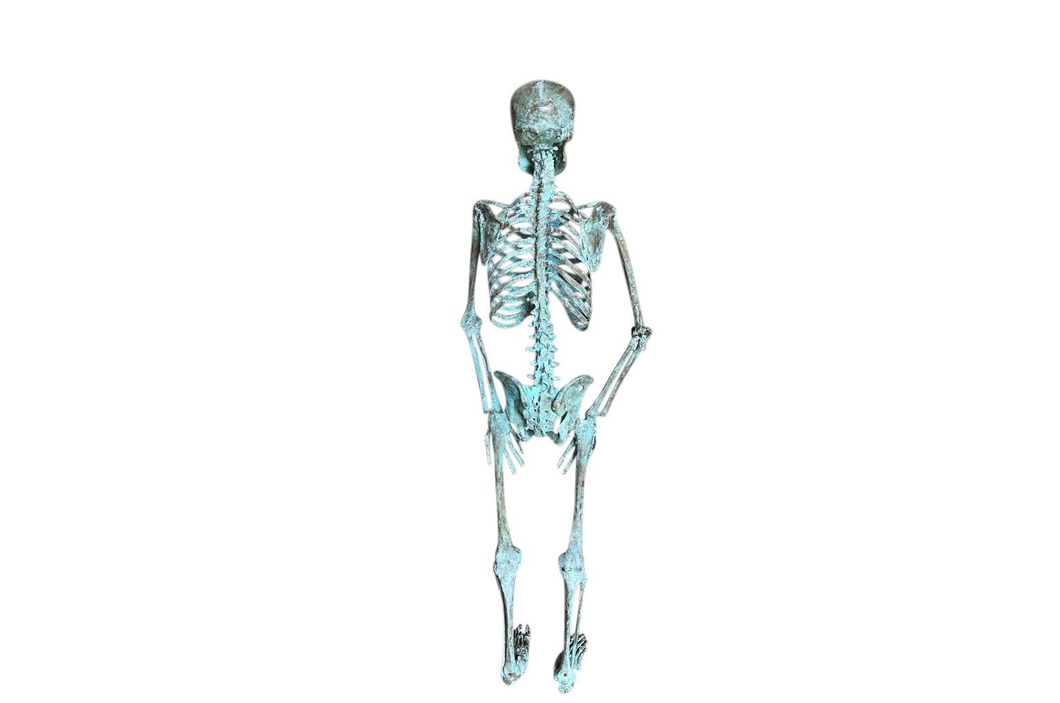 Squelette en bronze du 19ème siècle en vente 4