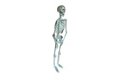19th Century Bronze Skeleton