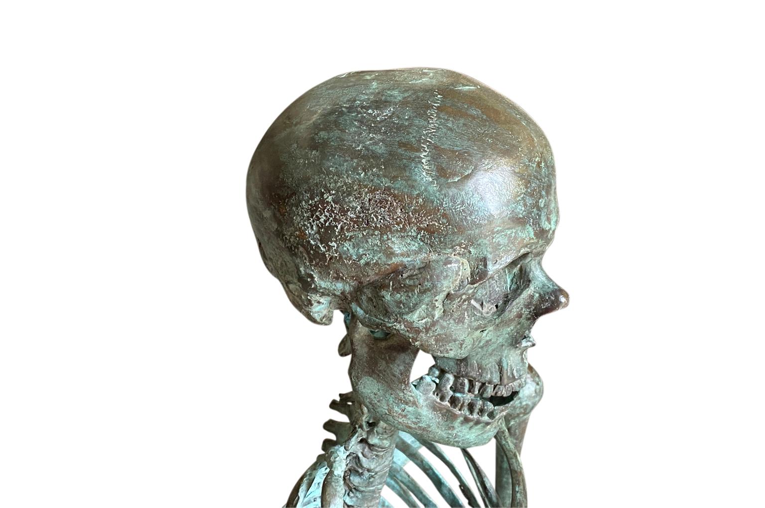 Bronze Squelette en bronze du 19ème siècle en vente
