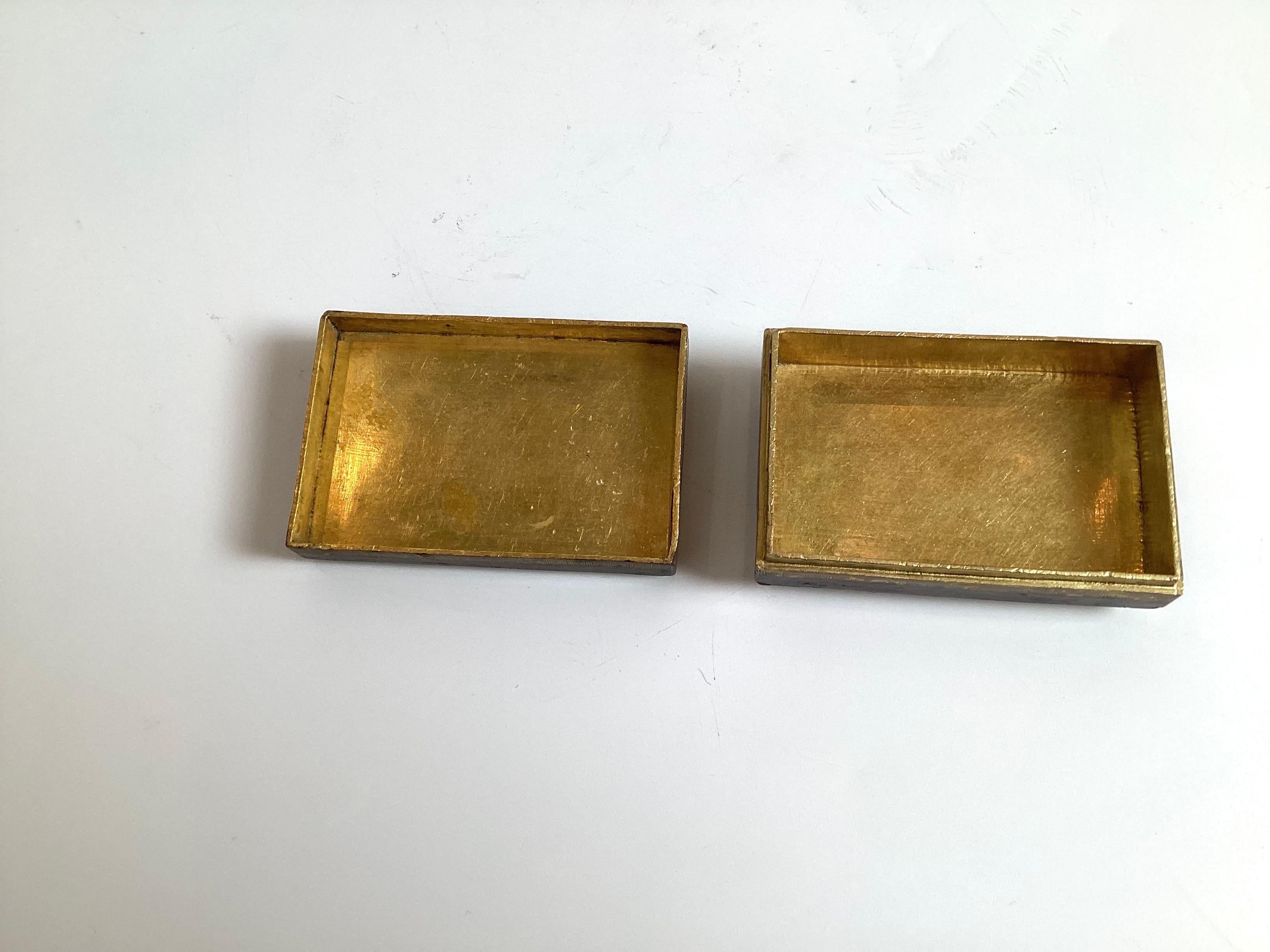 19th Century Bronze Small Tobacco Snuff Box For Sale 1