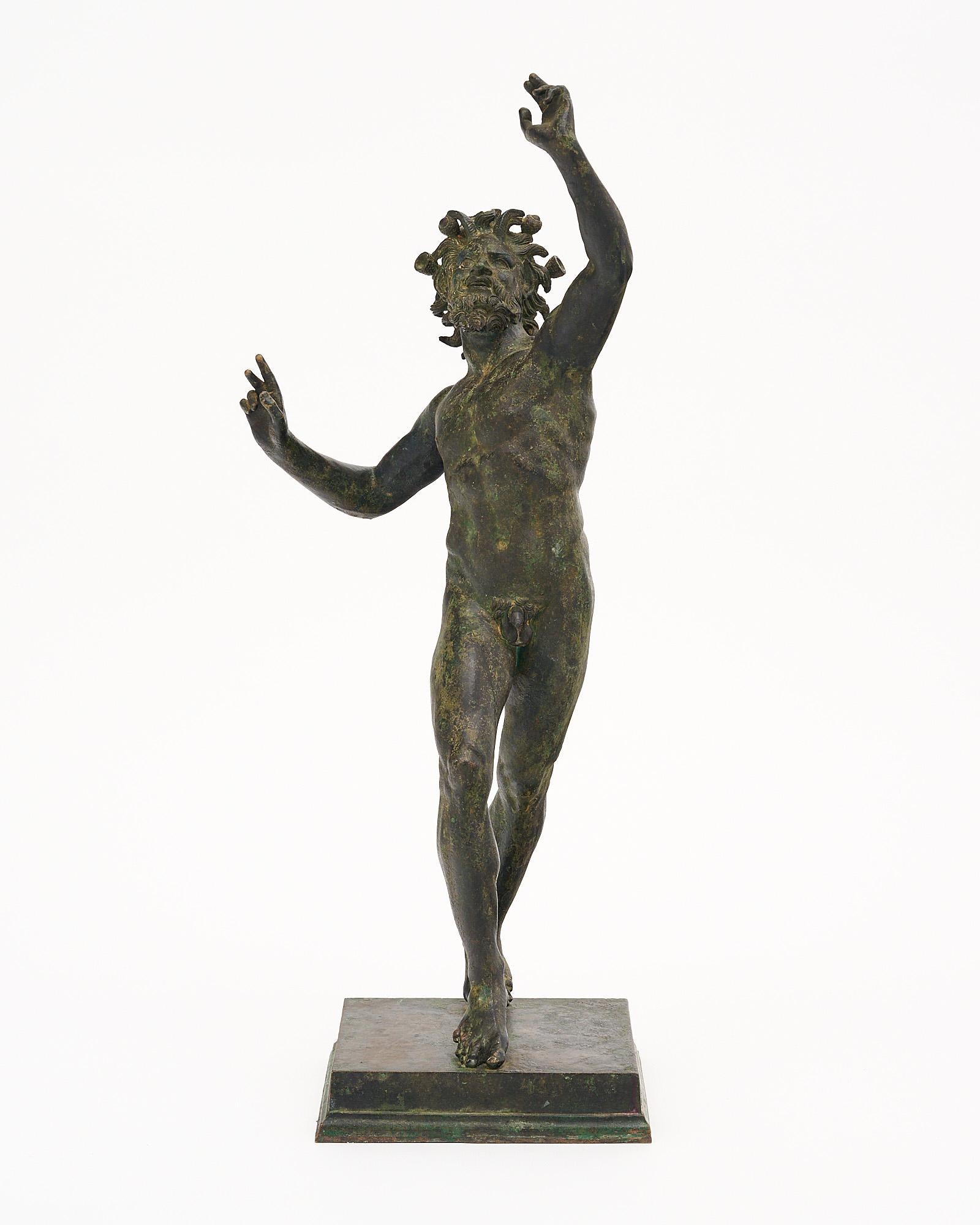 19Th Century Bronze Statue of Faun by Chiurazzi 1