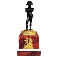 19th Century Bronze Statue of Napoleon Bonaparte