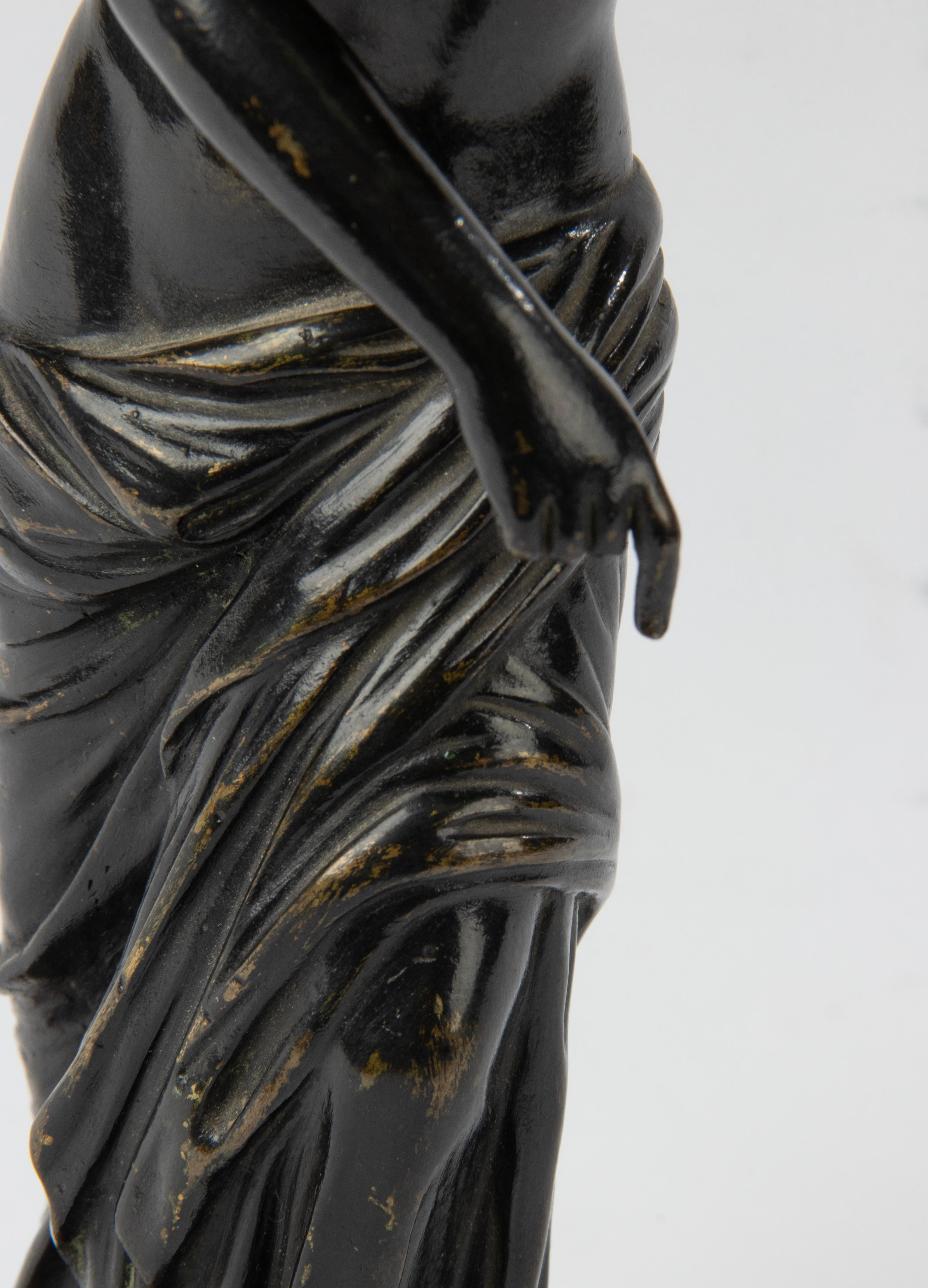 Statue en bronze de Vénus Aphrodite du XIXe siècle 7