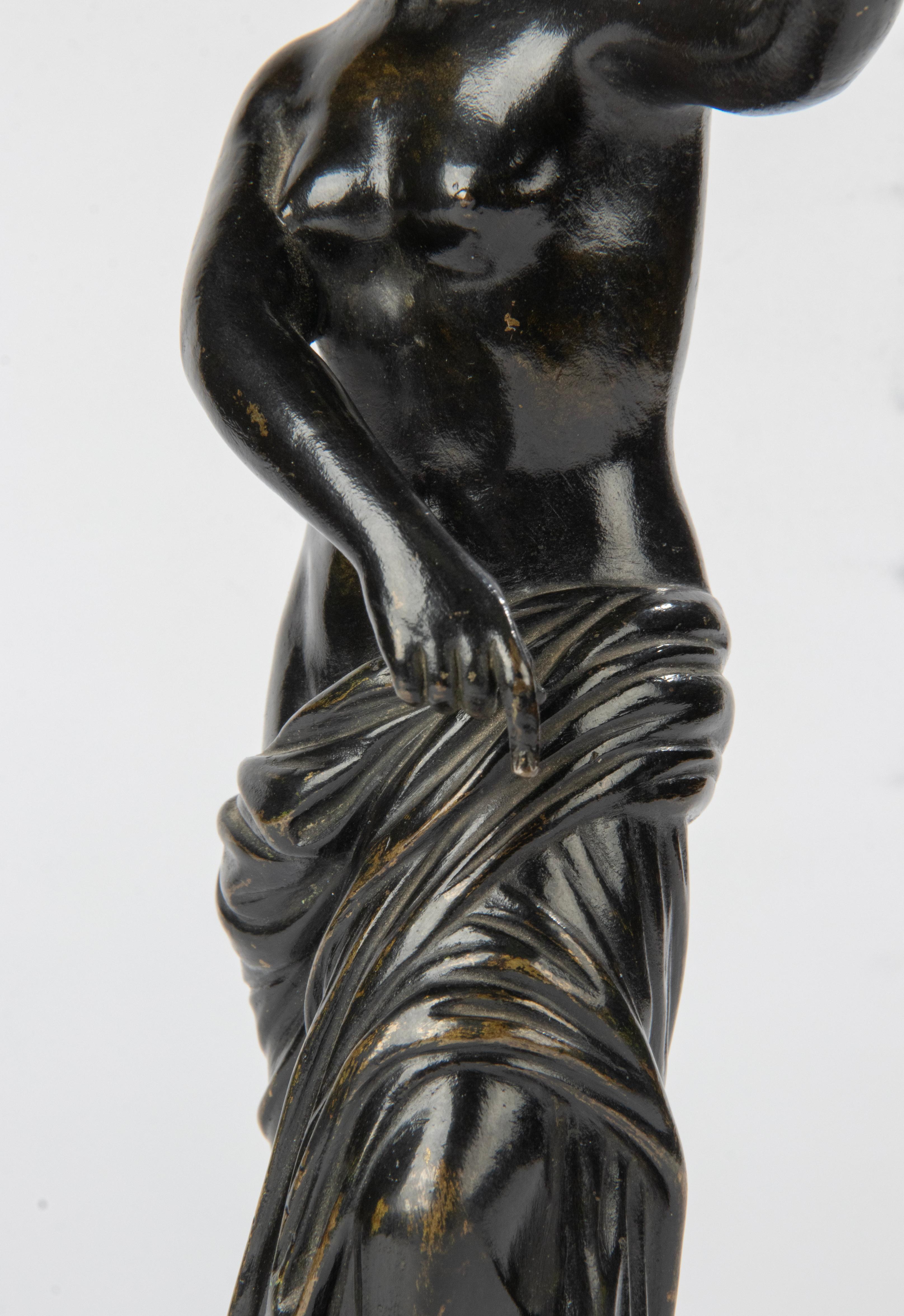 Bronzestatue der Venus- Aphrodite aus dem 19. Jahrhundert im Zustand „Gut“ in Casteren, Noord-Brabant