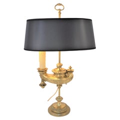 19th Century Bronze Student Table Lamp by Wild & Wessel
