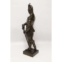 19th Century Bronze Study of a French Military Figure by L. A Bayeux, circa 1890