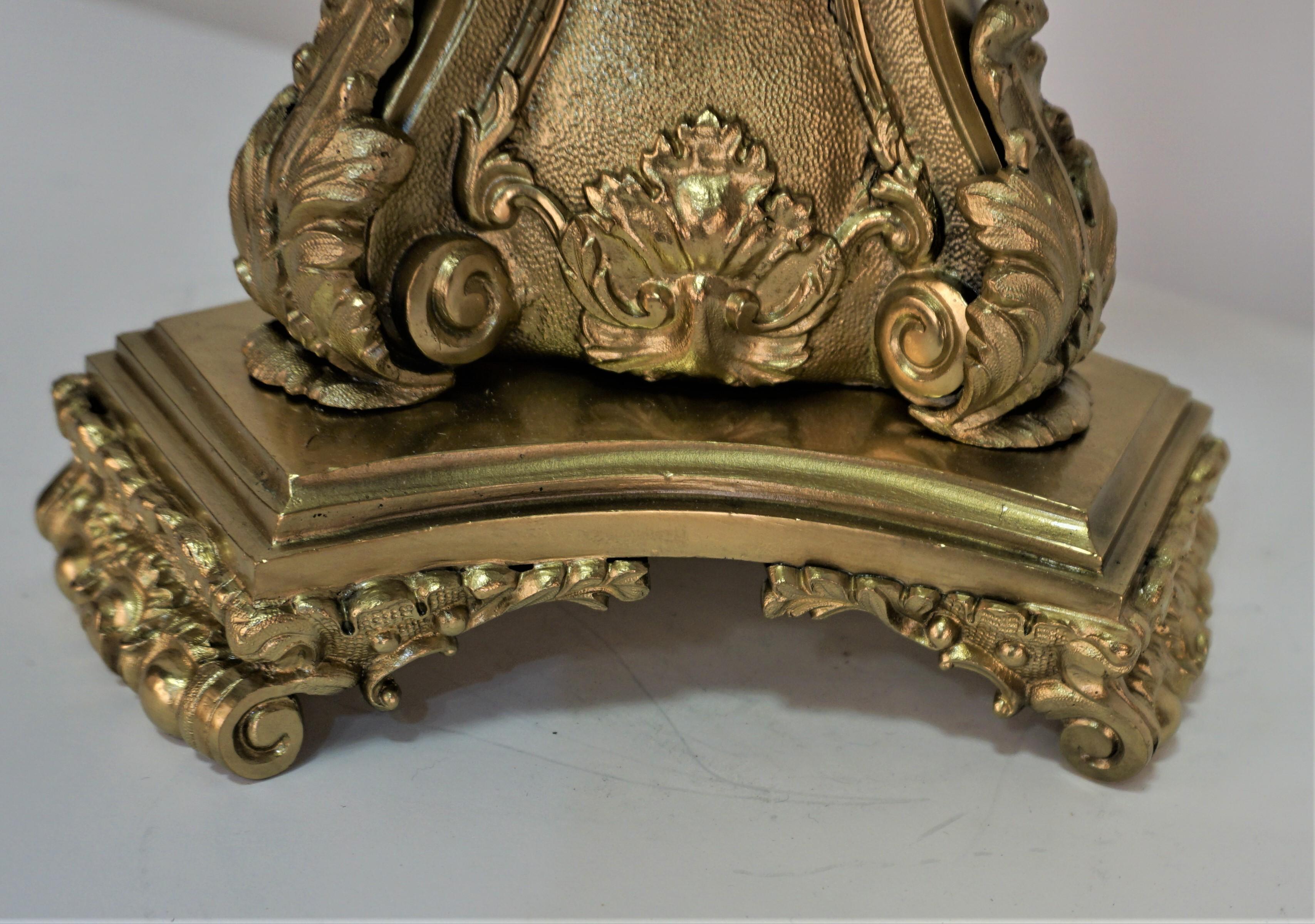 19th Century Bronze Table-Desk Lamp 1