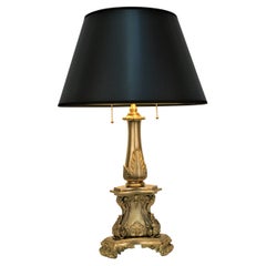 19th Century Bronze Table-Desk Lamp