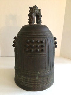 19th Century Bronze Temple Bell