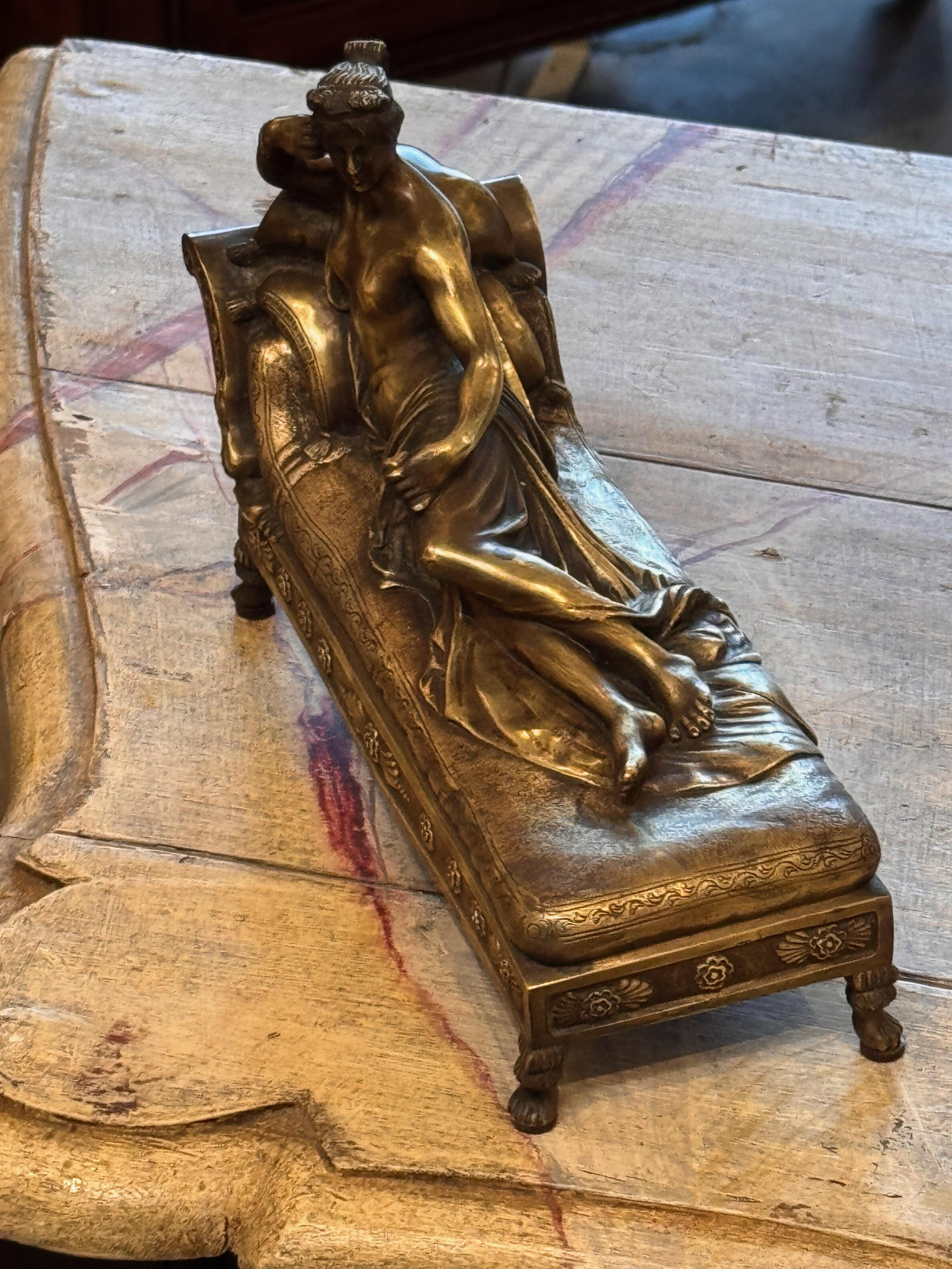 Bronzo Scultura di Venere in bronzo del XIX secolo in vendita