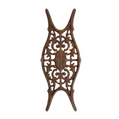 Cric à bottes en fonte des frères Brown du 19e siècle