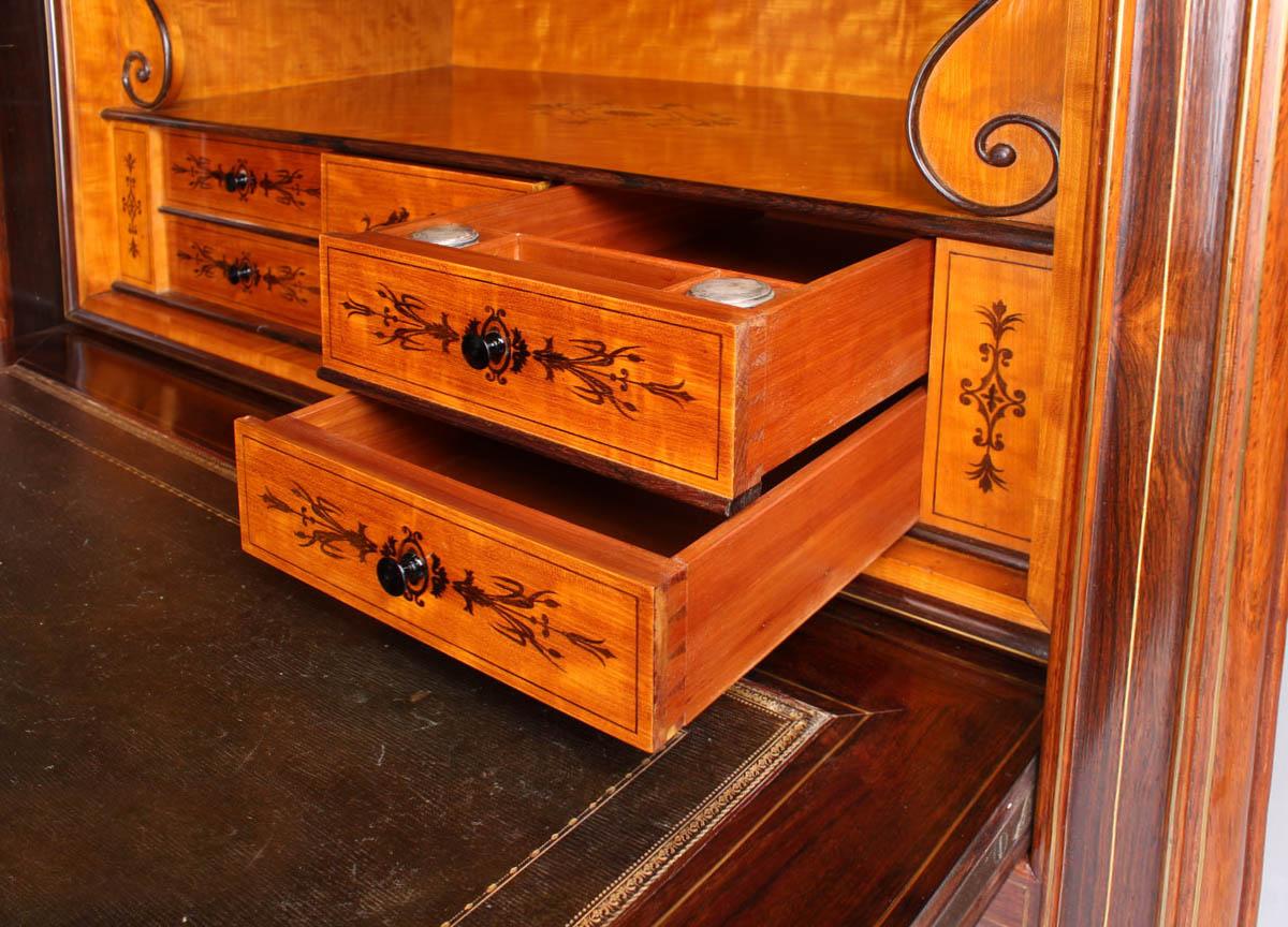 19th Century Brussels Charles X Secretaire a Abattant, circa 1845 5