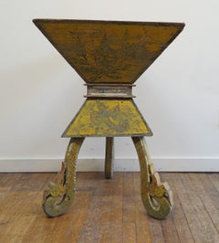 19th Century Buddha Box Stand Table