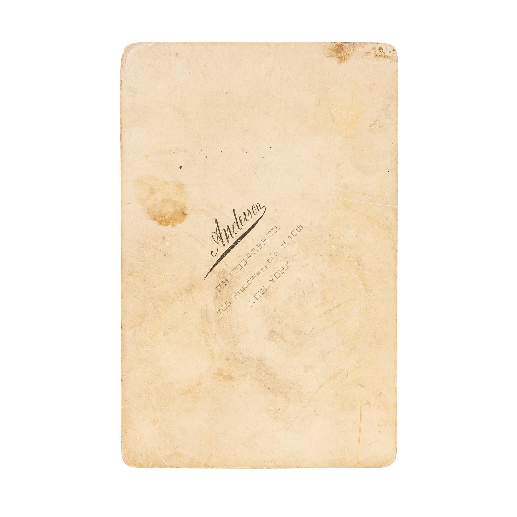 Carte de collection Buffalo Wild Bill Cody Cabinet du 19ème siècle Bon état - En vente à Coeur d'Alene, ID
