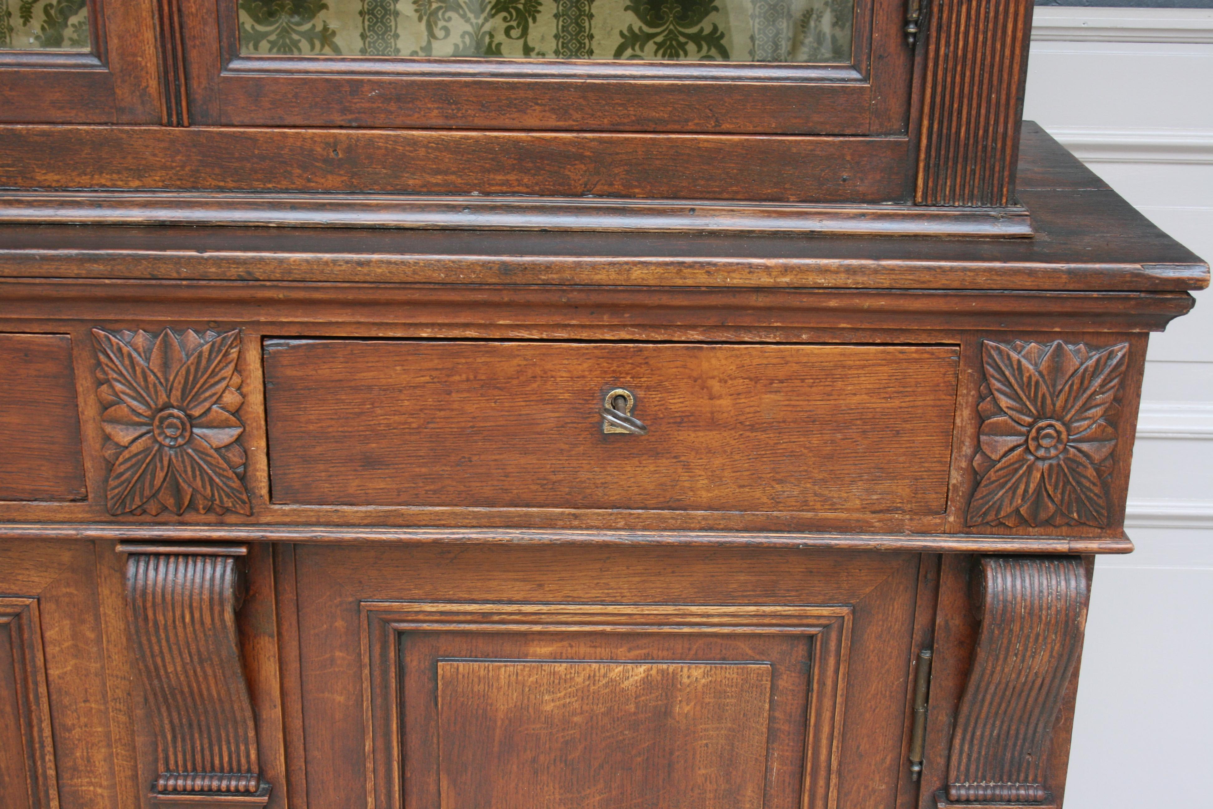 19th Century Buffet Cabinet Made of Oak 6