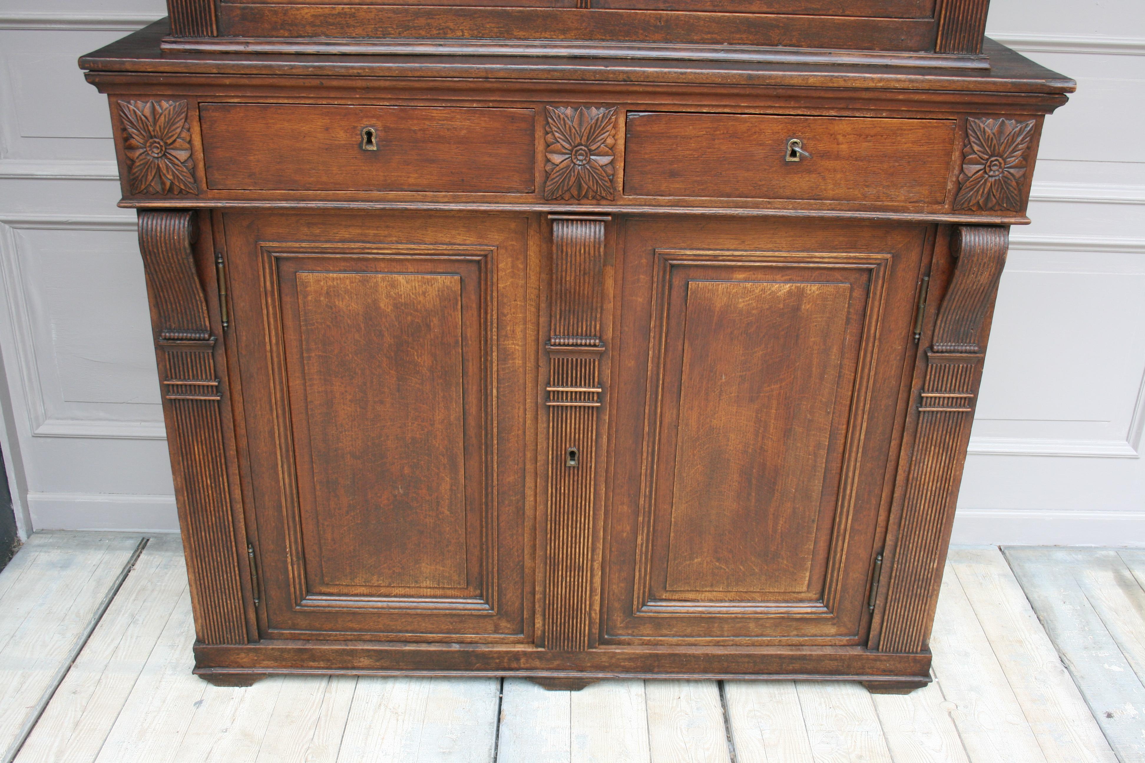 19th Century Buffet Cabinet Made of Oak 1