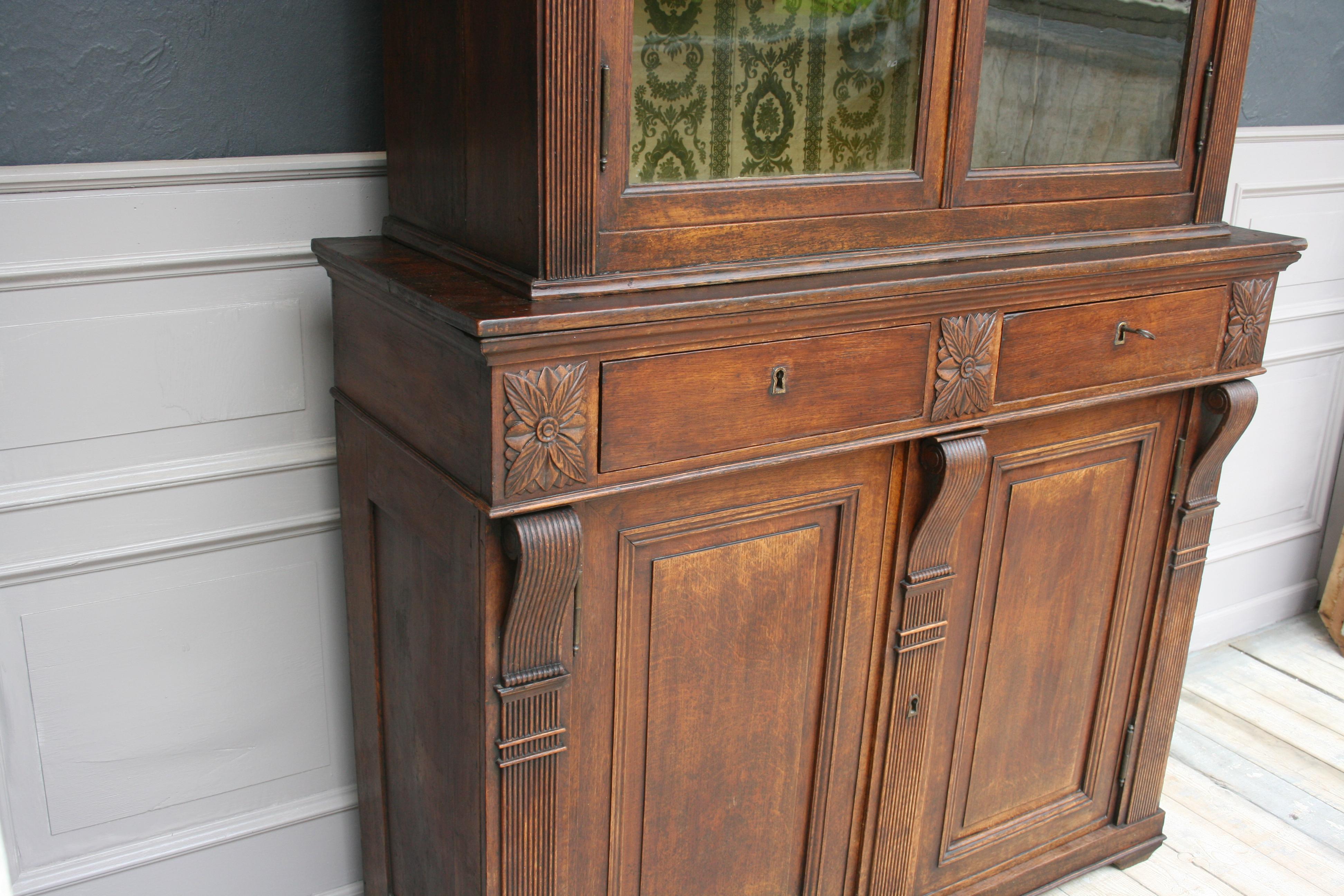 19th Century Buffet Cabinet Made of Oak 4