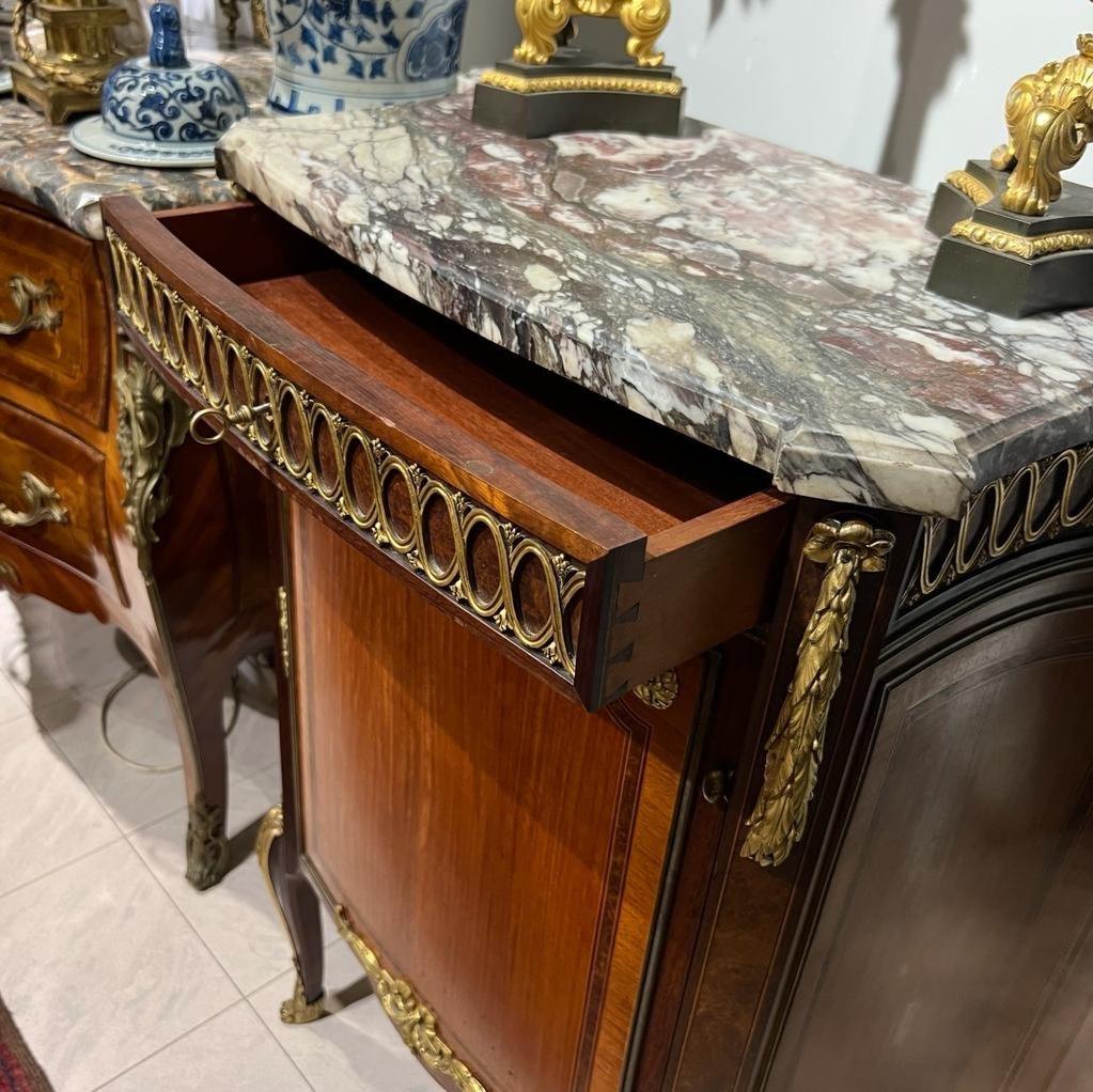 19th Century Buffet D'Entre Deux by Paul Sormani In Good Condition For Sale In NICE, FR